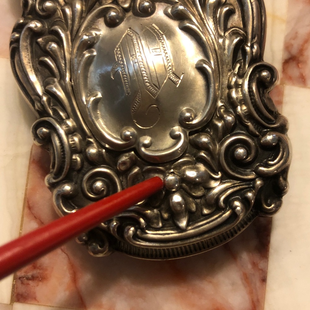 Victorian sterling vesta match safe - Picture 5 of 15